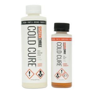 System Three Cold Cure laminating resin.