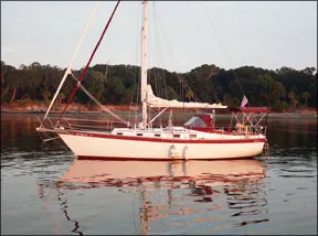 32 ft endeavor sailboat