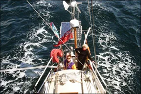 Wind Generator and Two Solar Panels