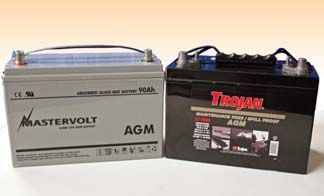 the best deep cycle AGM marine batteries