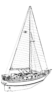 island packet 350 sailboatdata