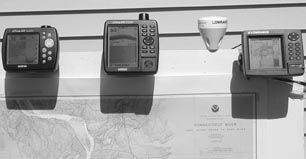 Monochrome GPS Plotter-Sounders