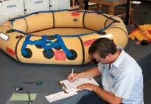 Life Raft Inspection, an Inside Look