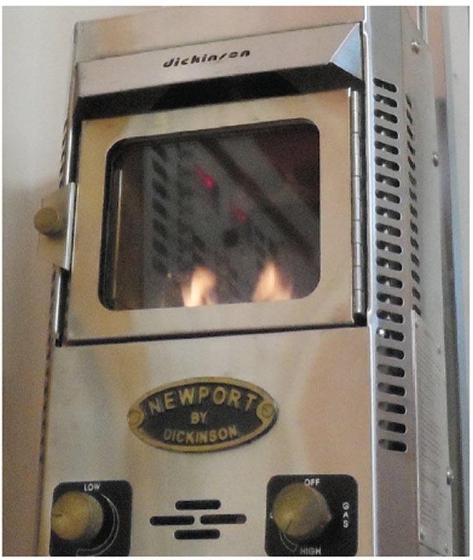 Dickinson LPG fireplace