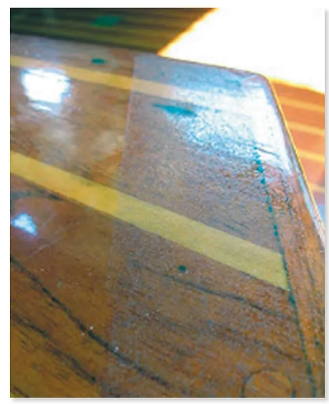 Salted varnish