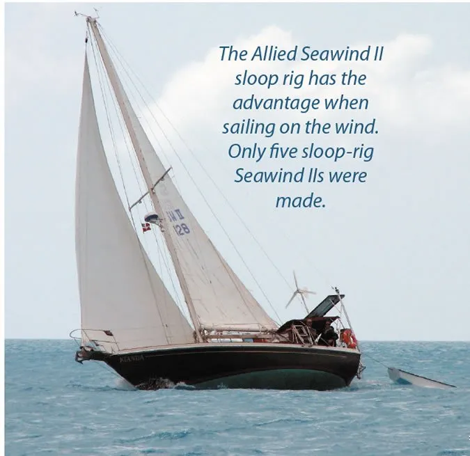 allied seawind 30 sailboat