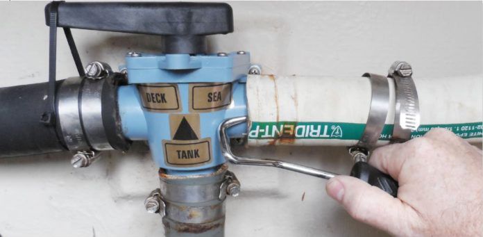 Although the OTC Hose Removal Tool is meant for the automotive industry, we found to be the most useful option for marine sanitation hoses.