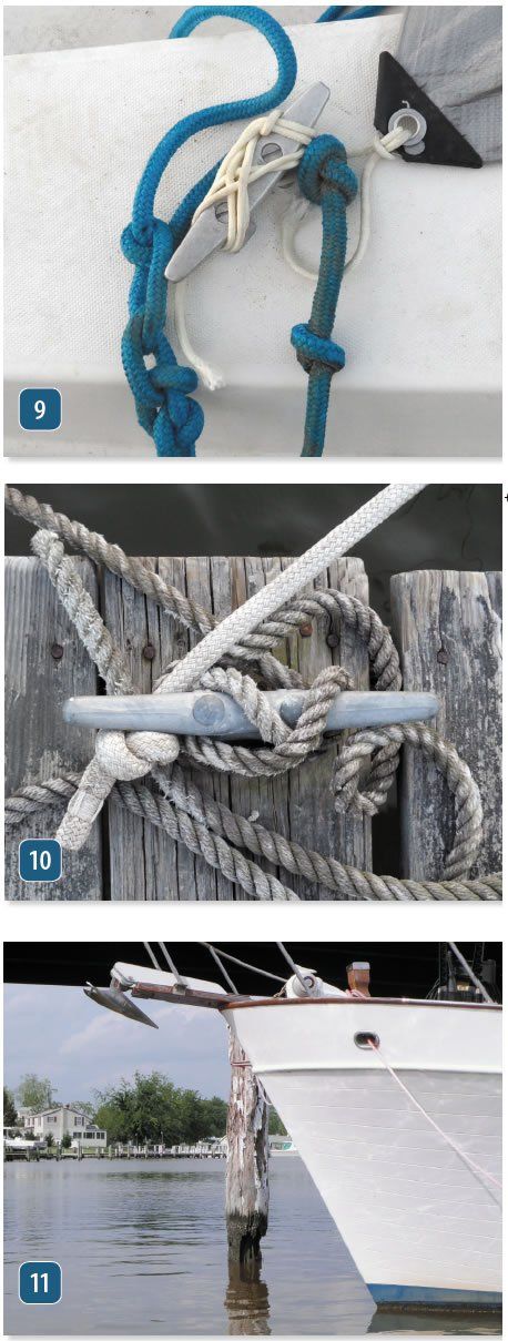 stopper-knot mooring