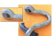 Anchor Shackle Re-Test Modifies Initial Findings