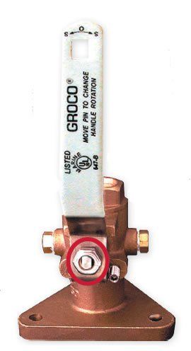 stainless-steel stem bolt