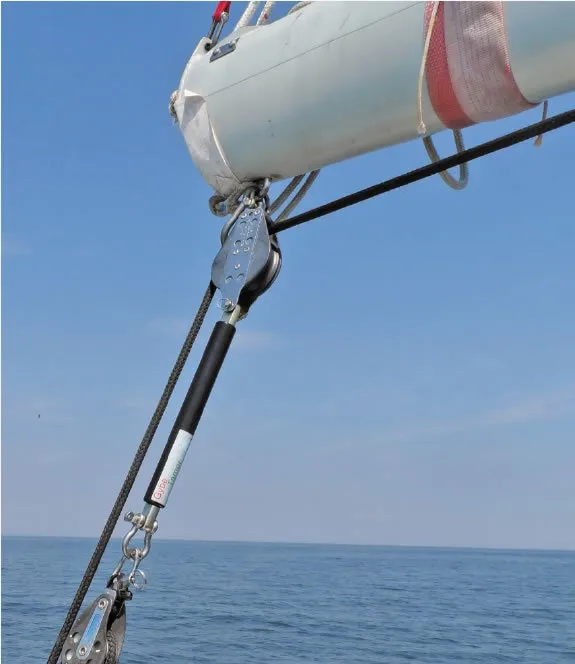 sailboat boom rigging