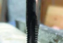 How to Tap and Rivet Into A Sailboat Spar