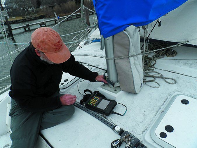 mast corrosion testing