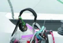 The bare minimum required to deal with most daysailer dilemmas fits in a relatively compact electrician’s bag. It can be tailored to fit the specific needs of your boat. (Photo/ Drew Frye)