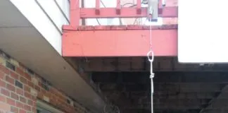 The test rig mimicked cross-fiber abrasion against wood and concrete.