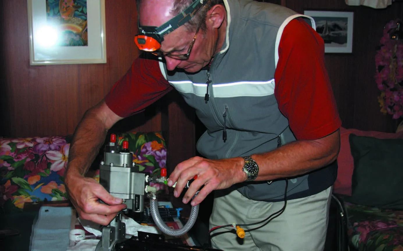 Engines, pumps, motors and complex systems such as watermakers that have been "pickled" in fall will need "de-pickling" when recommissioning in the spring.