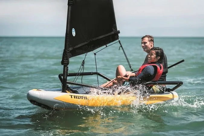 The Sailing Skiff that Fits in a Locker