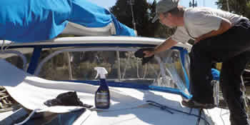 clear vinyl boat protectants