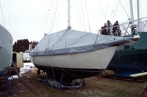 making a sailboat cover