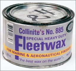 Collinite Fleetwax for marine and aircraft maintenance