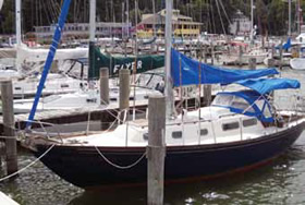 DIY winter boat cover frame