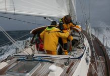 Bracing for Cold and Wet Sailing