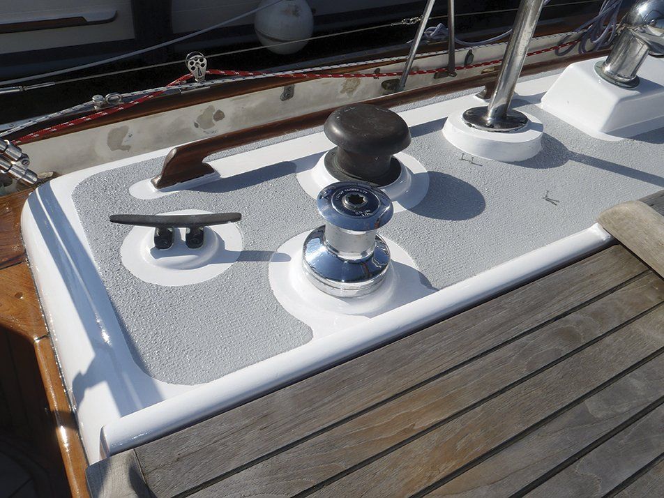Refinishing Your Boat's Nonskid Deck Practical Sailor