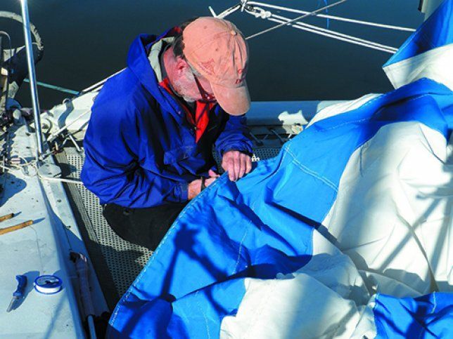 The Case of the Painted Jib