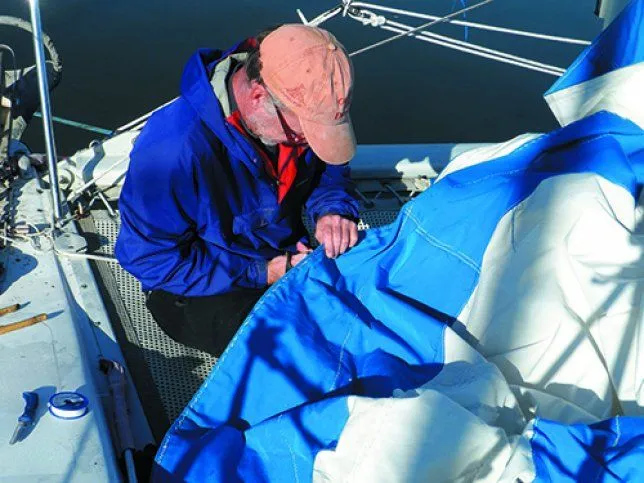 The Case of the Painted Jib
