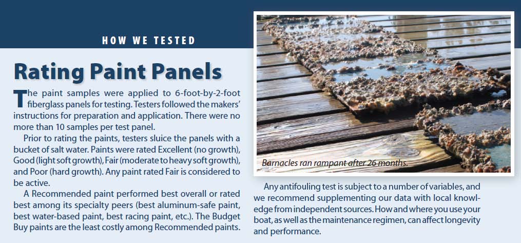 Practical Sailors Semi-annual Bottom Paint Test Checkup