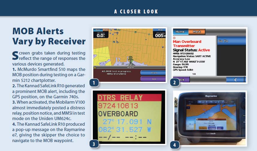 Field Testing Kannad, McMurdo, and Mobilarm MOB Beacons