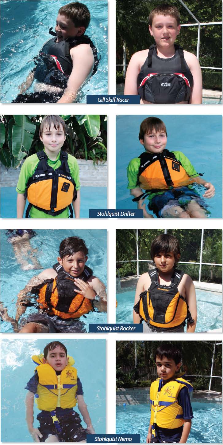 Kids Life Jackets for Active Sailors