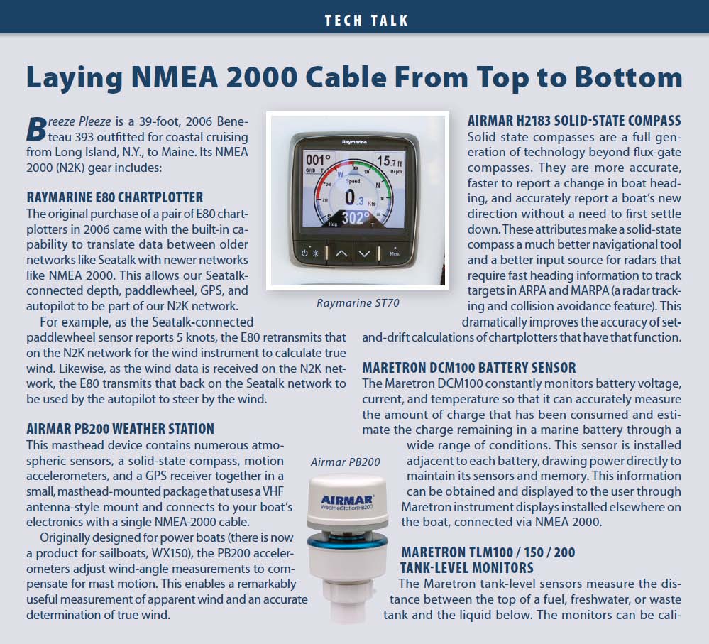 Updating Onboard Electronics with N2K