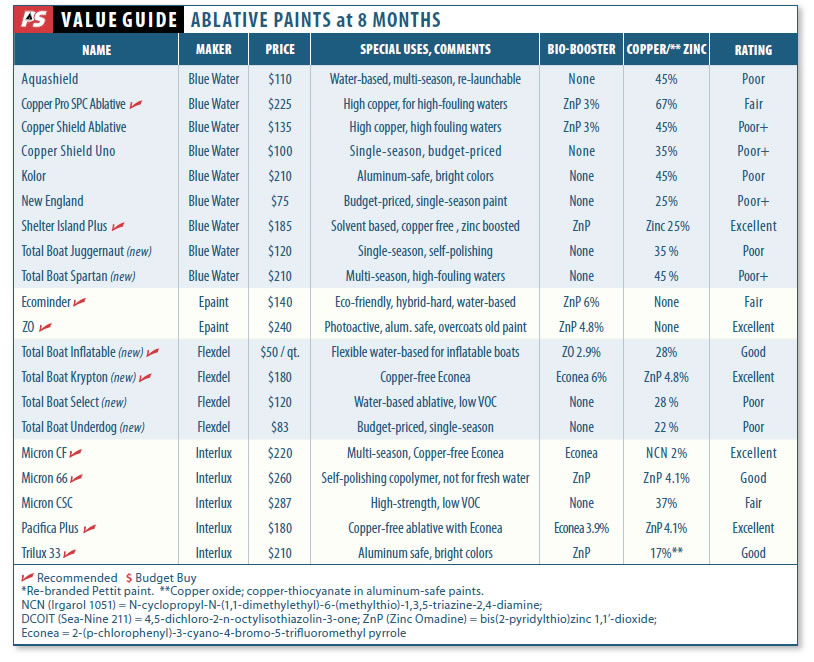 Bottom Paint Checkup 2016