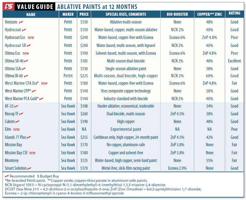 Bottom Paint Checkup 2014