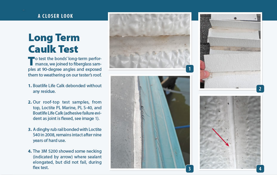 Mildew-resistant Caulks for Boats