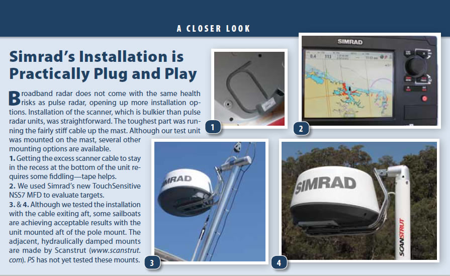 Simrad Broadband Radar Comparison