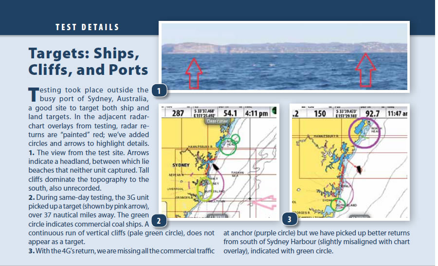 Simrad Broadband Radar Comparison