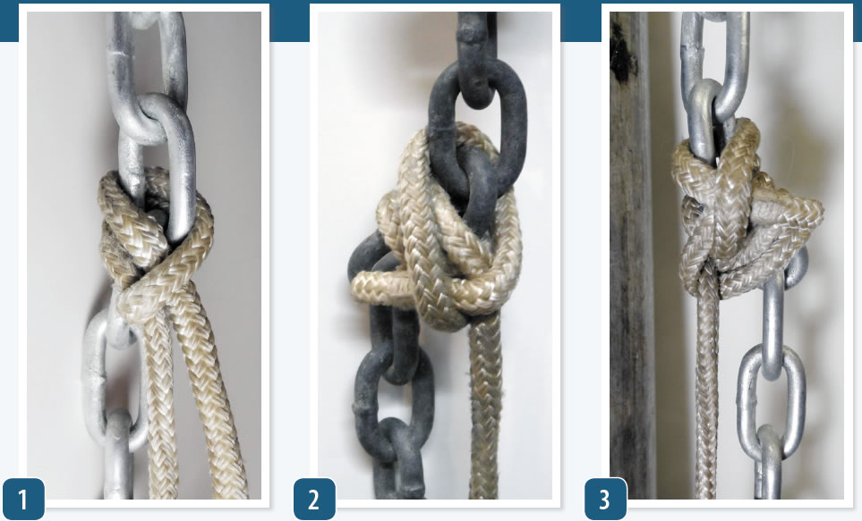 Hitches to Grip Anchor Chain - Practical Sailor