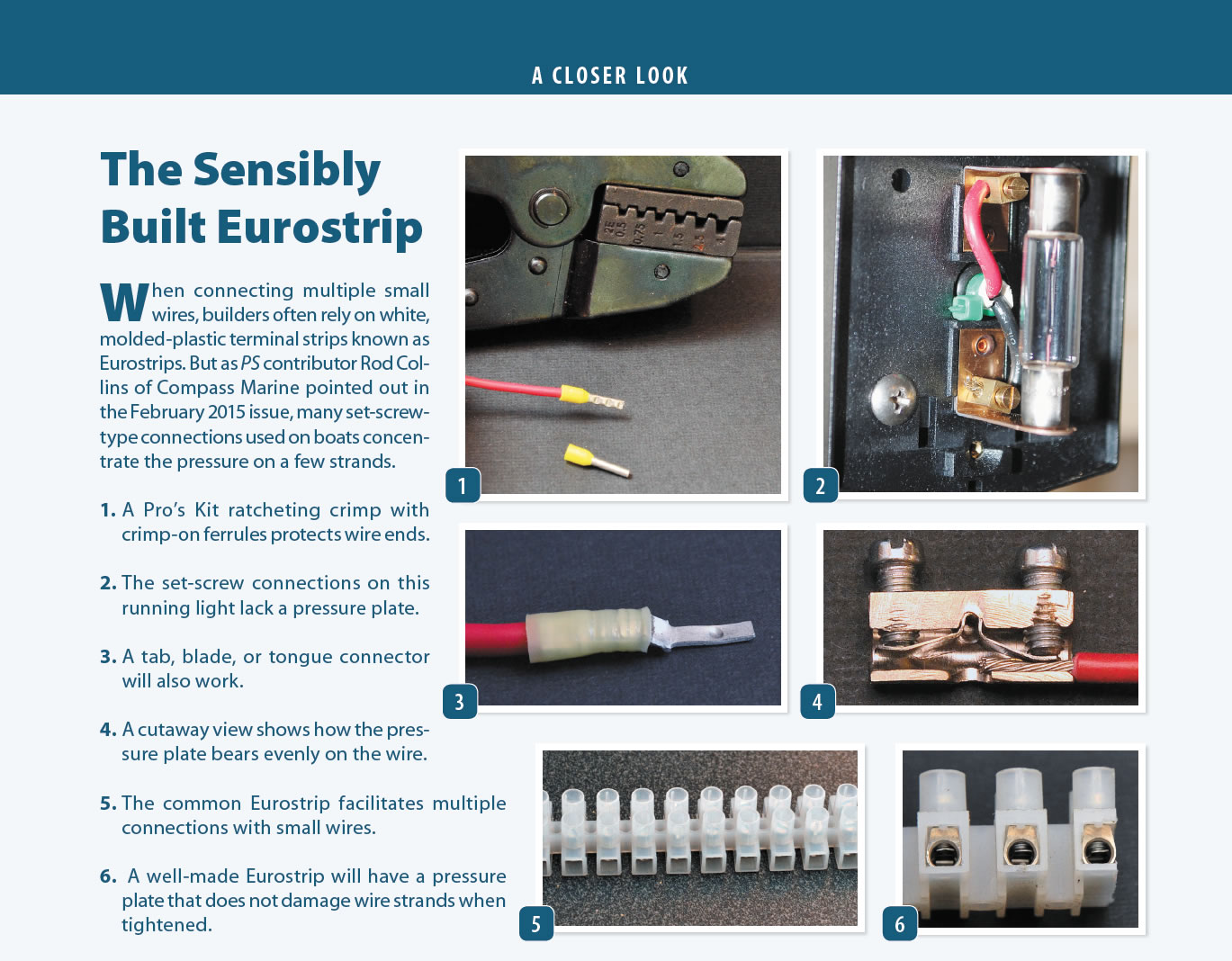 Small Wire Connections: Part II