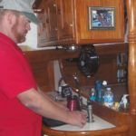For the typical U.S. coastal sailor, who is filling with safe water on a smaller boat, PS recommends the Pentek CBC-5 filter.
