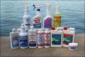 Sailboat Cleaning Sprays
