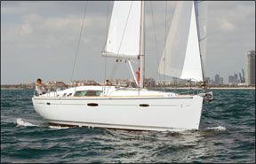 The Beneteau 46 Curved Cabintop