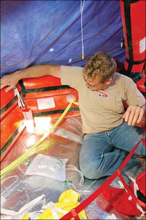 Requirements for Pressure-testing Life Rafts