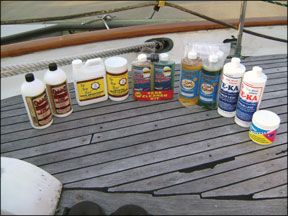 Two-Part Teak Cleaners