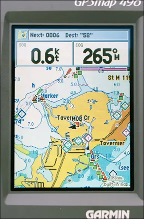 Plotter/Sounder Sailboat Navigation Equipment