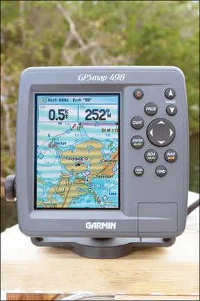 Plotter/Sounder Sailboat Navigation Equipment