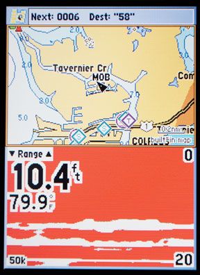 Plotter/Sounder Sailboat Navigation Equipment