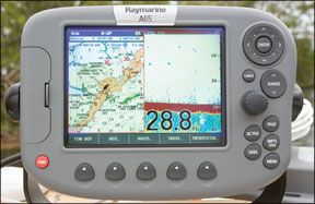 Plotter/Sounder Sailboat Navigation Equipment