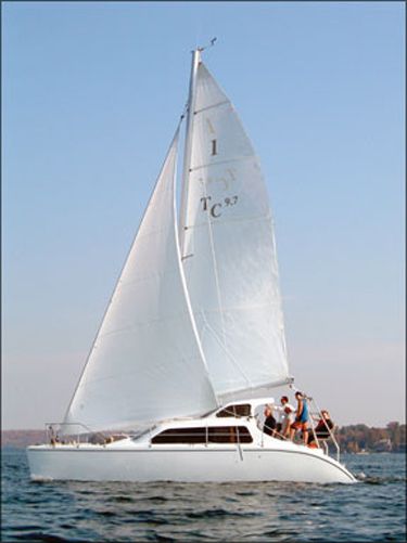 Tomcat 9.7 Sailboat Review